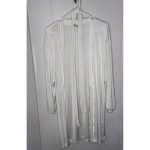 After Eden Women's Luxury Robe Size Small White Classy‎ Elegant Lace Bridal